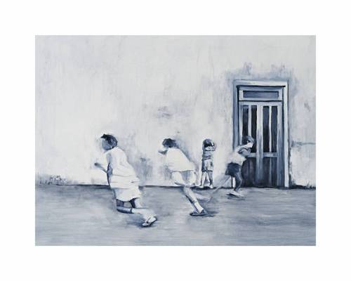 Sandra Gianesini - Serigrafie - Nascondino - Fine Art Giclée   TIRATURA: - cm 24x30 - Galleria Casa d'Arte - Bra (CN)